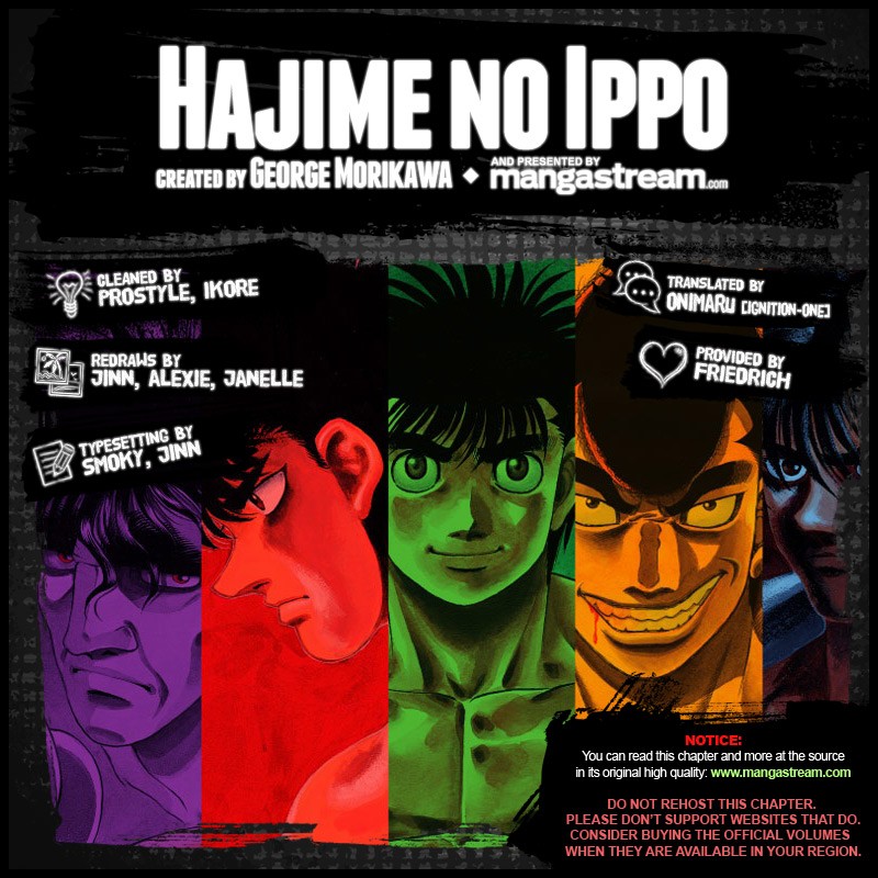 Hajime no Ippo Chapter 1000 3